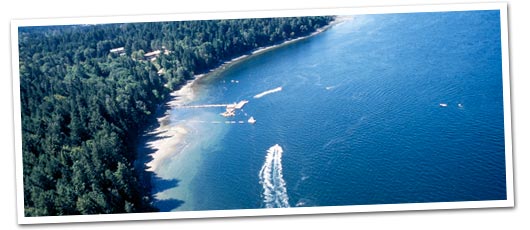 Photo of Aerial view of Camp