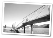 Photo of dock and ocean