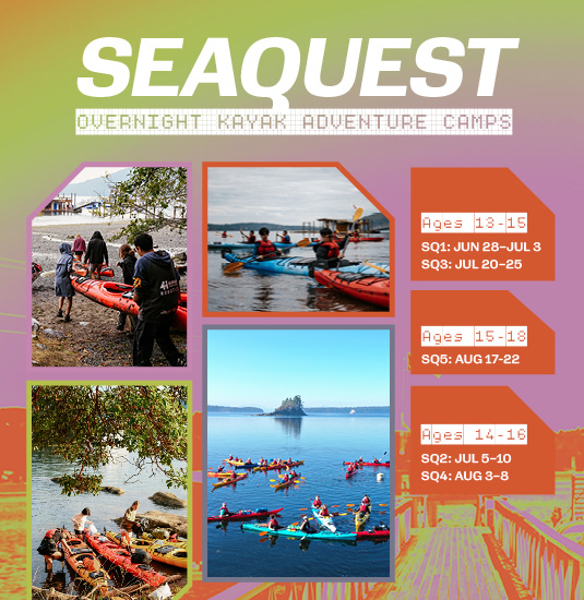 Qwanoes Kayak Adventure Camps