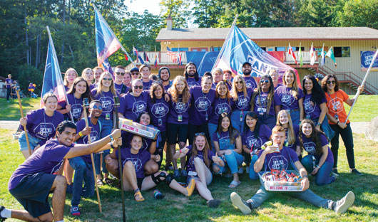 Photo of large group of Staff